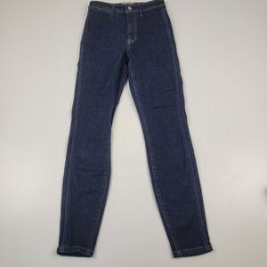 Everlane Jeans Womens Sz 27 Blue The Way High Skinny Organic Cotton Denim